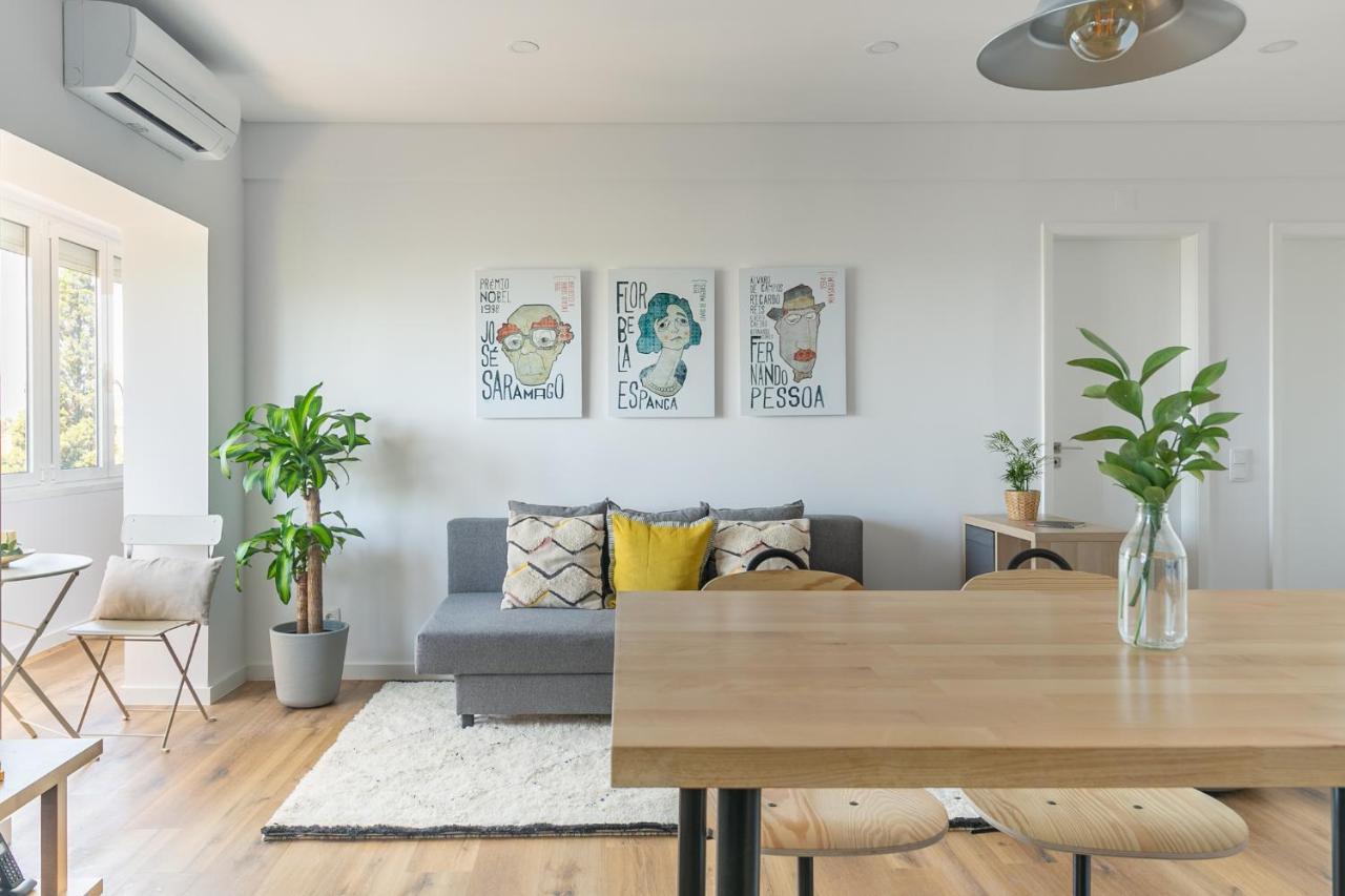 Spacious Apt Campo D'Ourique With Ac Lissabon Exterior foto