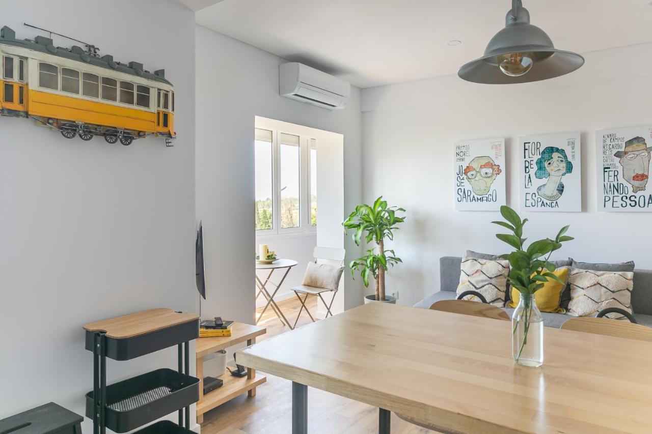Spacious Apt Campo D'Ourique With Ac Lissabon Exterior foto